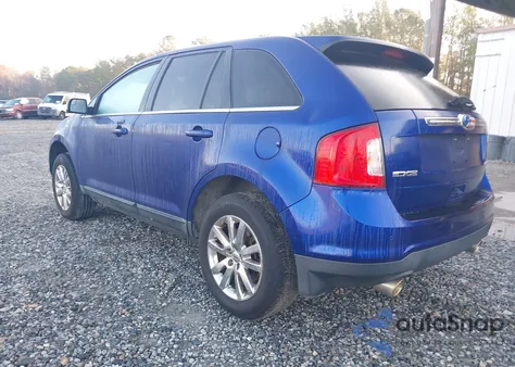 2014 Ford Edge Limited из США, поврежденный, VIN 2FMDK3KC1EBA34597